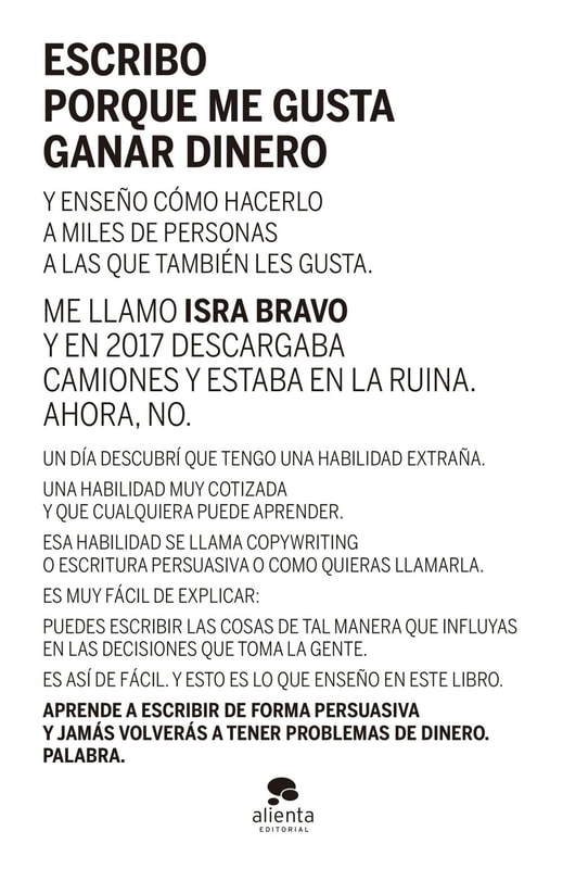 Escribo porque me gusta ganar dinero