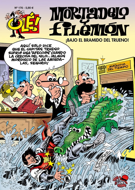 ¡Bajo el bramido del Trueno! (Olé! Mortadelo 176)