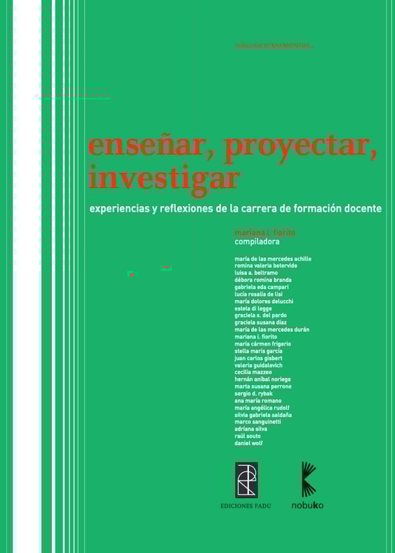 Enseñar, proyectar, investigar