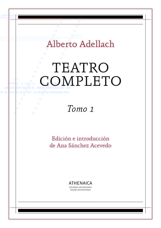 Teatro completo 1