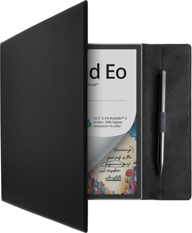 Funda 10,3" Flip negra para el PocketBook InkPad Eo