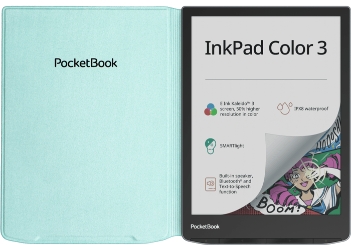 Funda 7,8" Flip Comic compatible con los modelos InkPad 4, Color 2 y Color 3