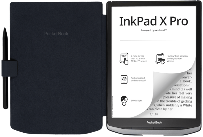 Funda 10,3'' Shell azul para el InkPad X Pro