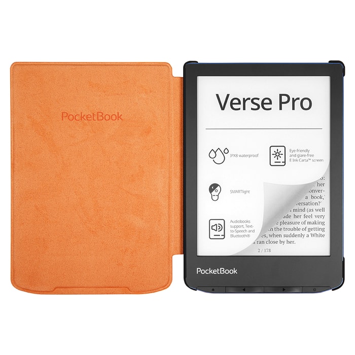 Funda 6" Shell naranja para e-readers de la serie Verse