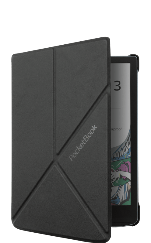Funda 7,8" Origami negra compatible con los modelos InkPad 4, Color 2 y Color 3