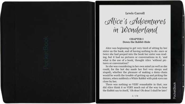 Funda 7" Flip negra para e-readers de la serie Era