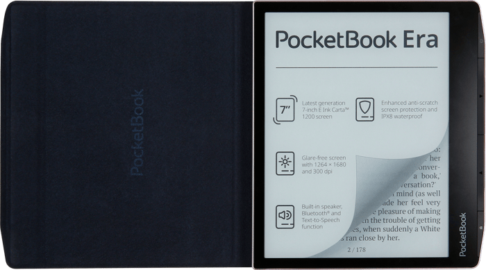 Funda Charge azul marino para el PocketBook Era