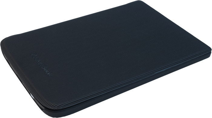 Funda 6" Shell negra a rayas para el Basic Lux 4 y el PocketBook Color