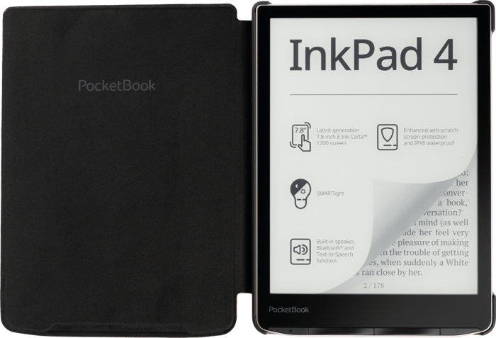 Funda 7,8" Shell a rayas de colores compatible con los modelos InkPad 4, Color 2 y Color 3