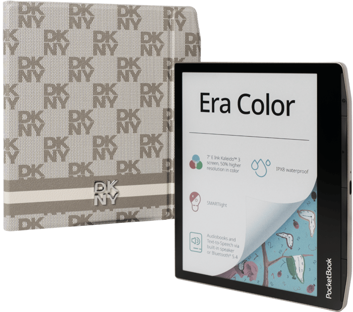 Era Color Smoky Beige Fashion Edition con funda DKNY