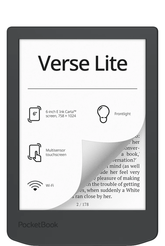 PocketBook Verse Lite Midnight Grey