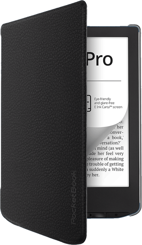 Funda 6" Shell negra con trasera transparente para e-readers de la serie Verse
