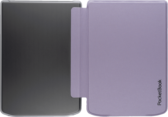 Funda 6" Shell lavanda con trasera transparente para e-readers de la serie Verse