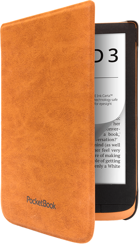 Funda 6" Shell marrón para el Basic Lux 4 y el PocketBook Color