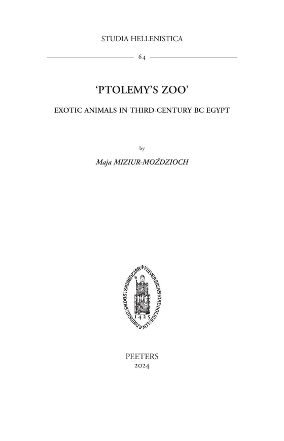 'Ptolemy's Zoo'