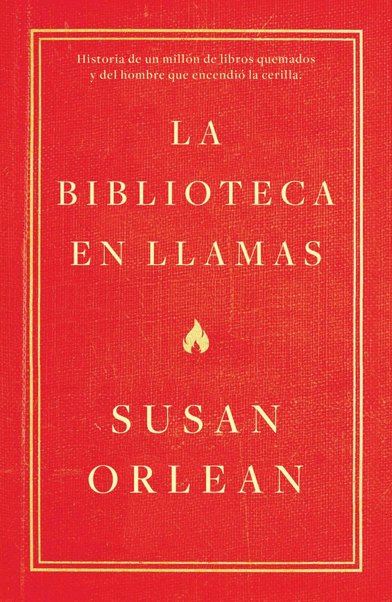 La biblioteca en llamas