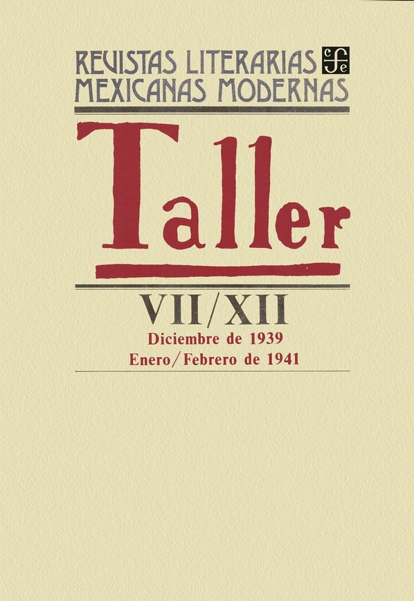 Taller VII, diciembre de 1939 – XII, enero–febrero de 1941