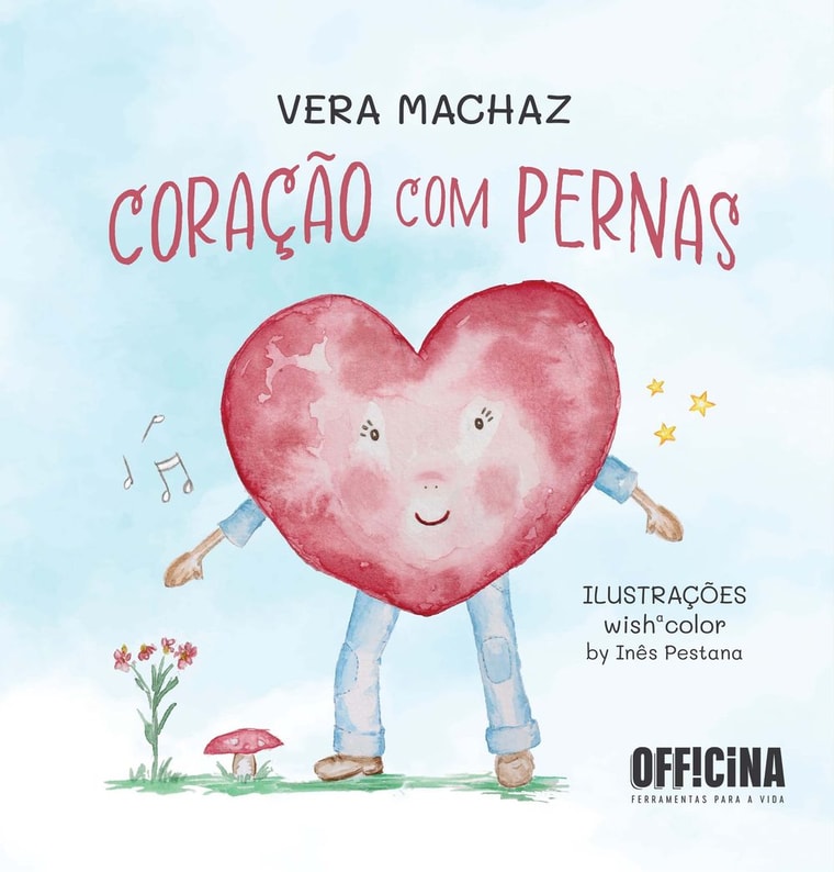 Coração com pernas
