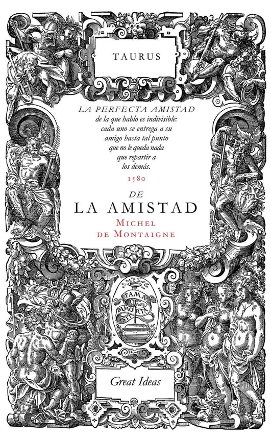 De la amistad (Serie Great Ideas)