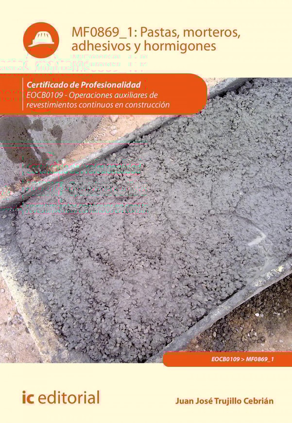 Pastas, morteros, adhesivos y hormigones. EOCB0109