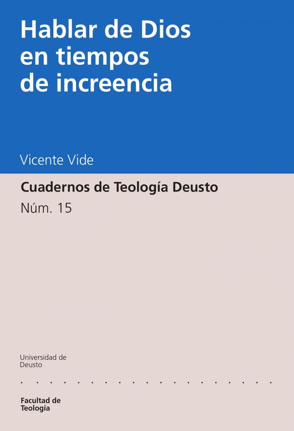 Hablar de Dios en tiempos de increencia