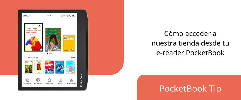 Cómo acceder a nuestra tienda desde tu e-reader PocketBook