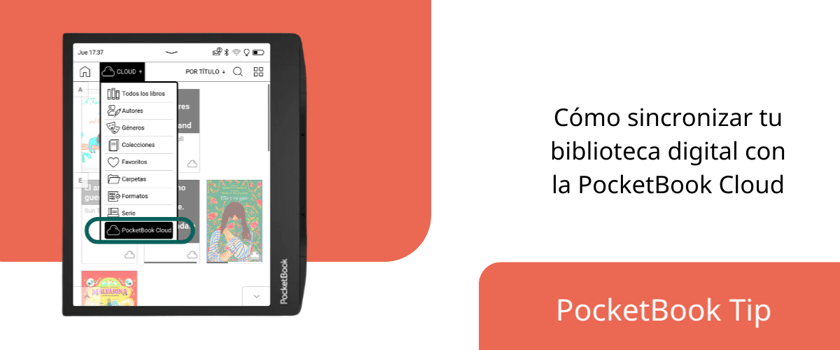 Cómo sincronizar tu biblioteca digital con PocketBook Cloud