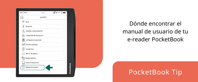 Dónde encontrar el manual de usuario de tu e-reader