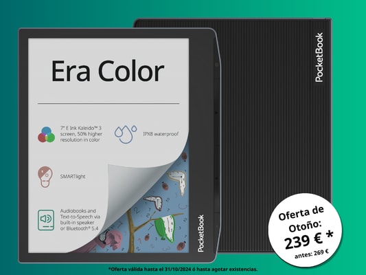 Este otoño, ¡consigue un e-reader a color al mejor precio!