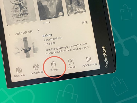 ¡Novedad! Nuestra tienda online ya en tu e-reader y en tu app PocketBook