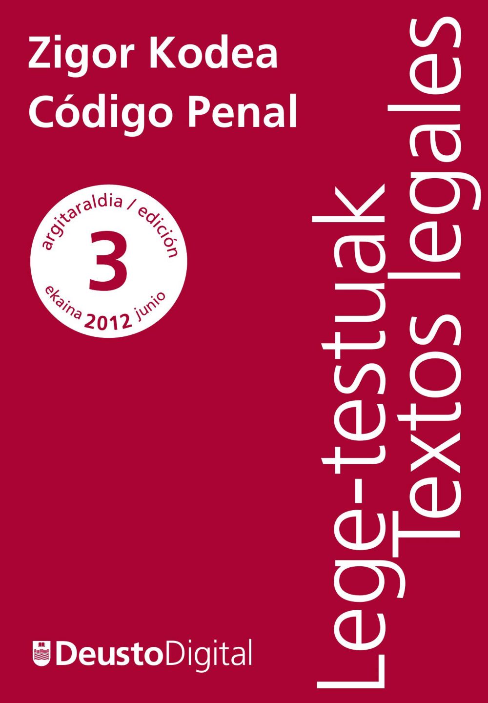 Zigor Kodea/Código penal