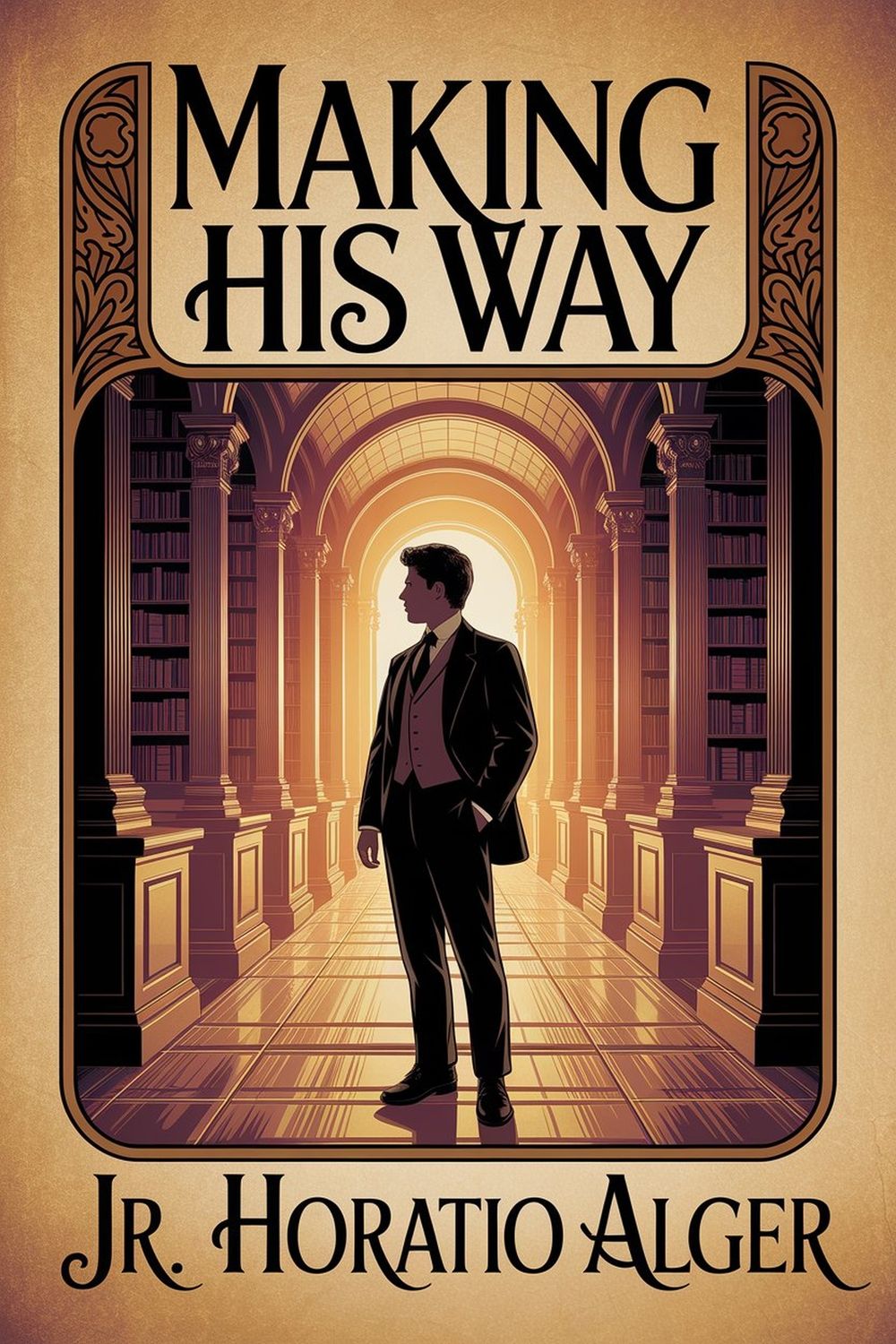 Making His Way; Or, Frank Courtney's Struggle Upward