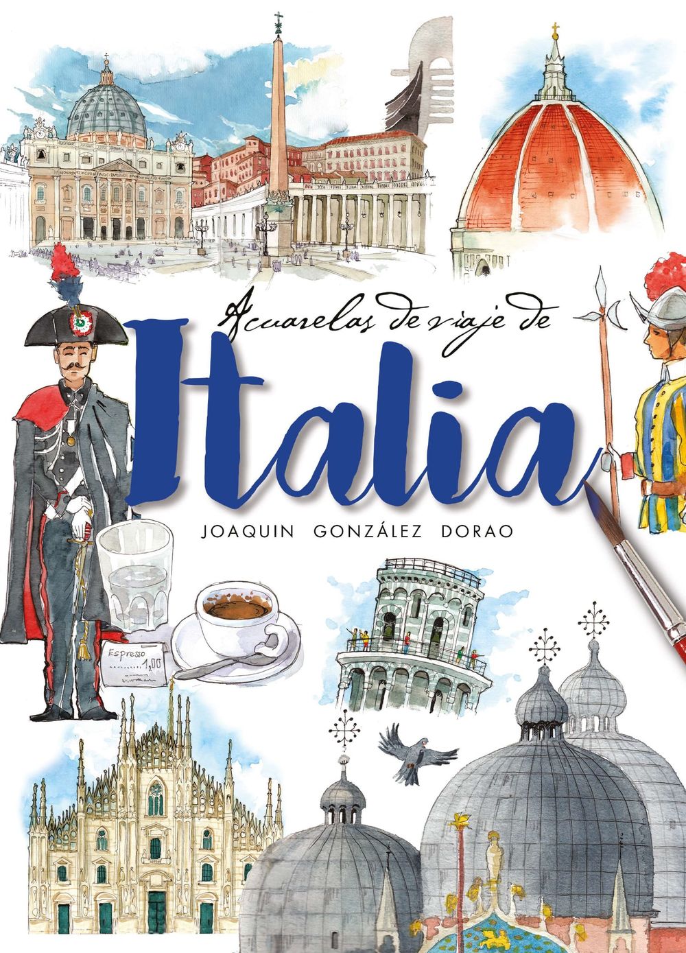 Acuarelas de viaje de Italia