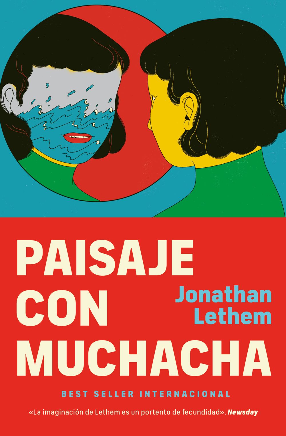 Paisaje con muchacha