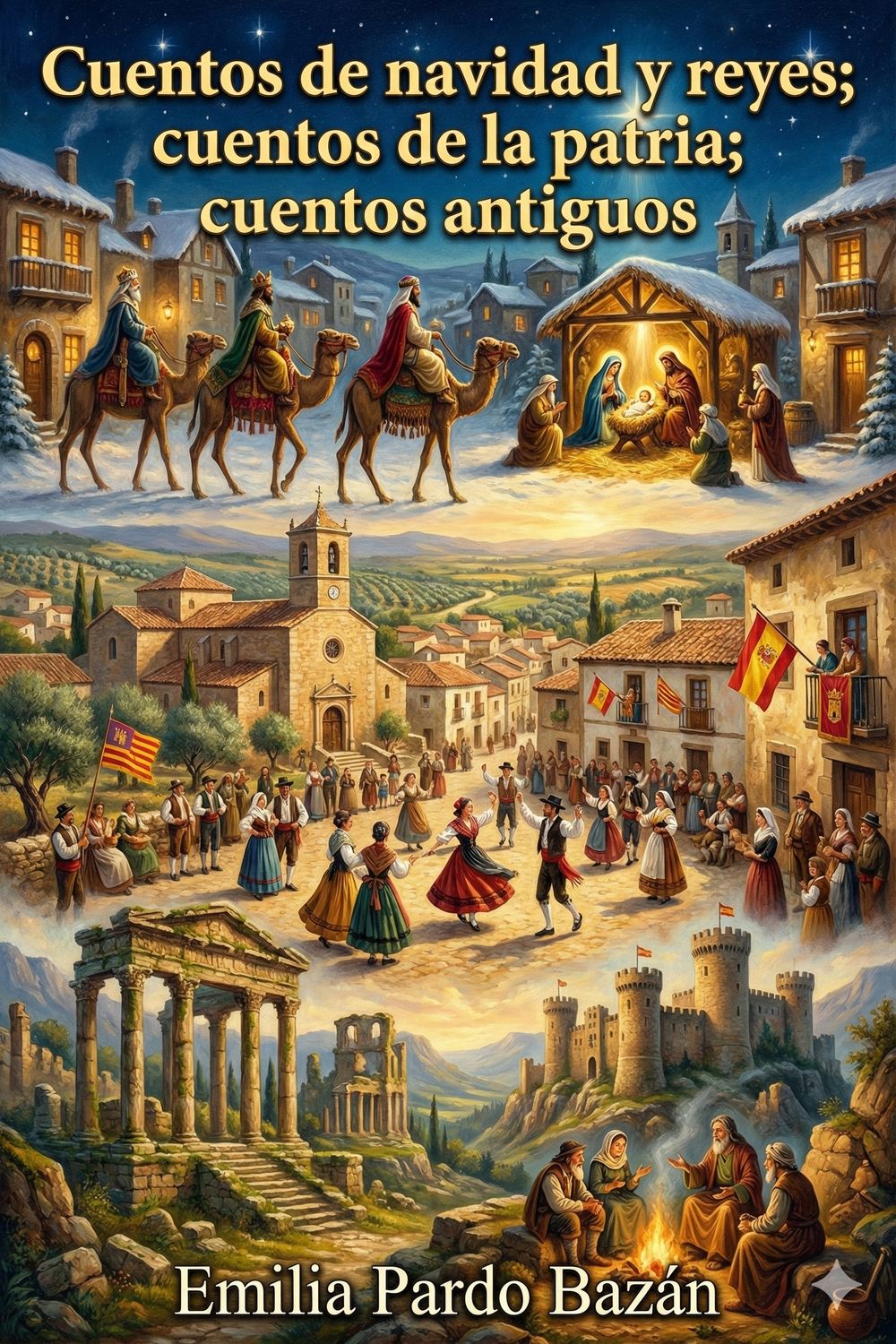Cuentos de navidad y reyes; cuentos de la patria; cuentos antiguos