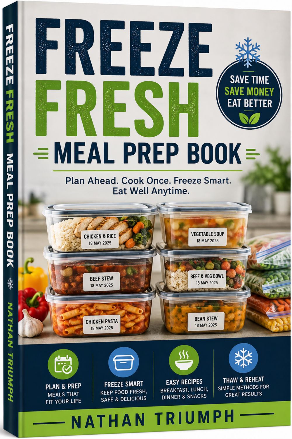 Freeze Fresh Meal Prep Book