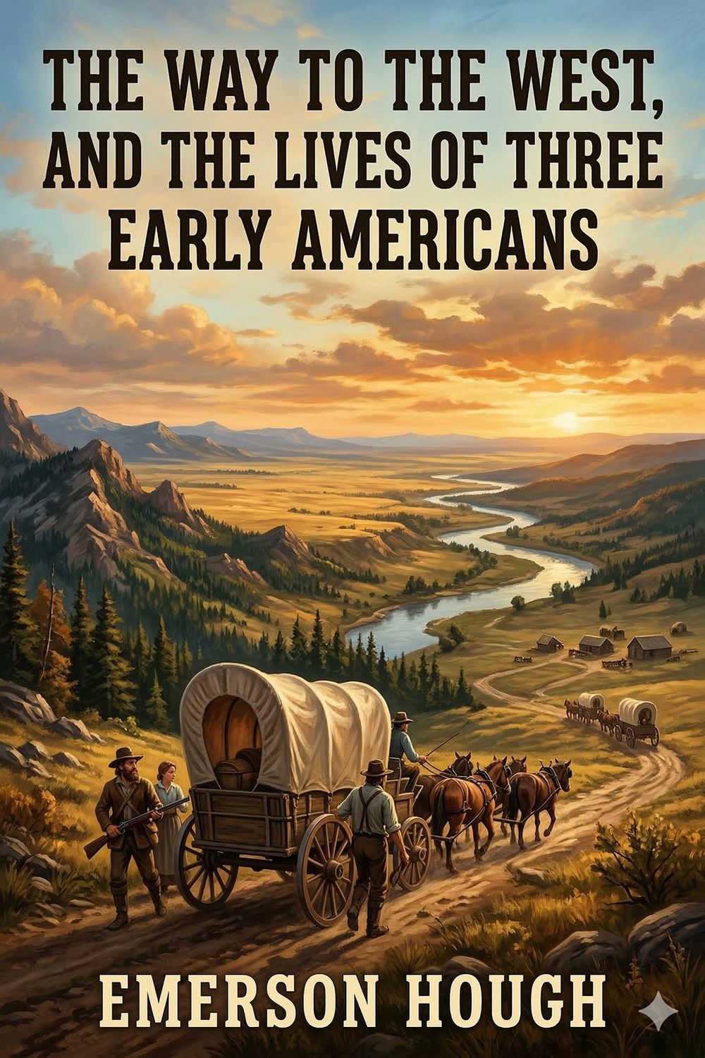 The Way to the West, and the Lives of Three Early Americans: Boone—Crockett—Carson