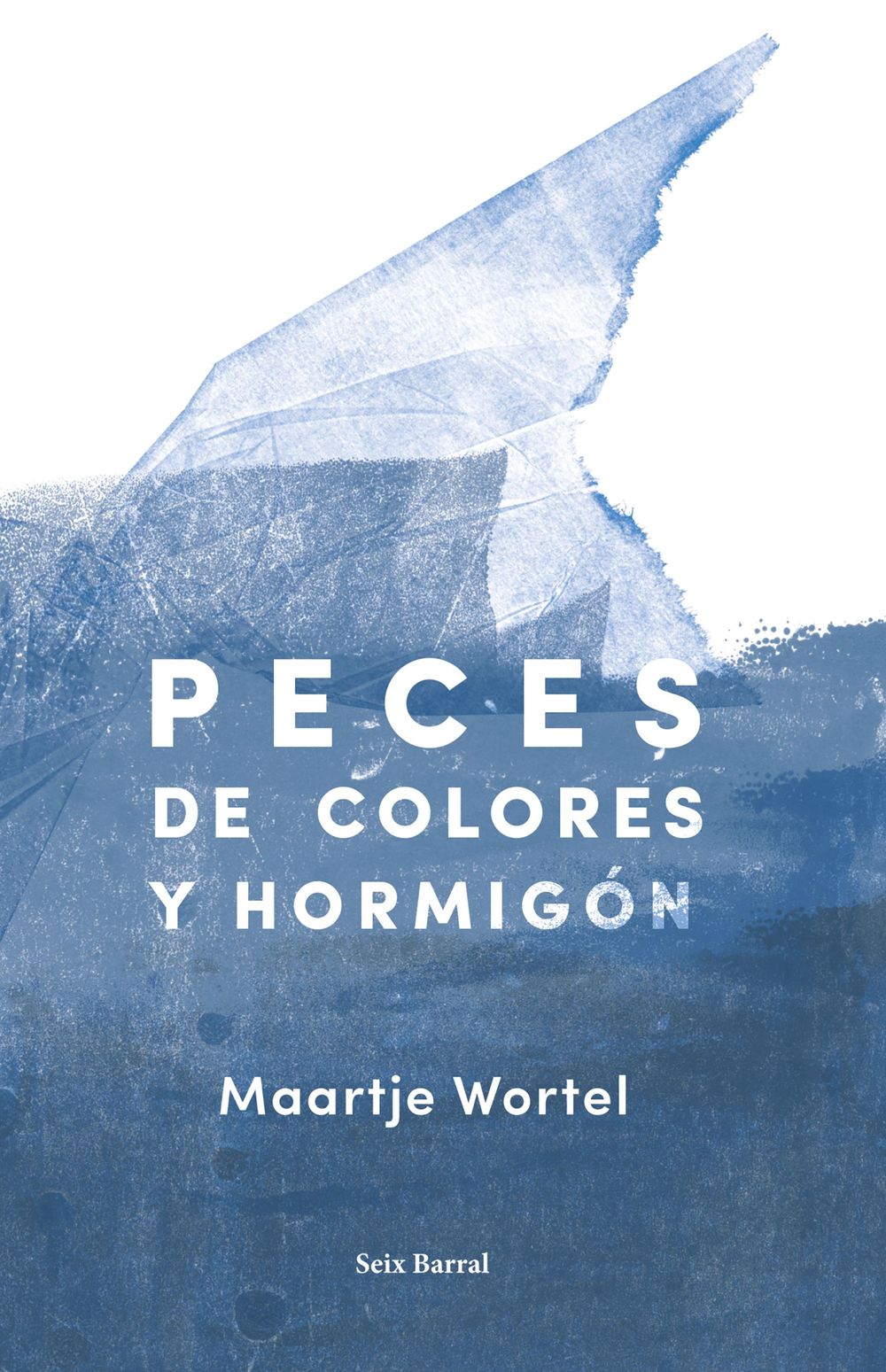 Peces de colores y hormigón
