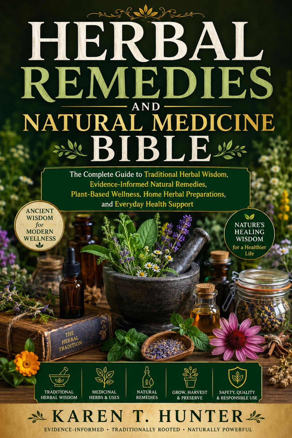Herbal Remedies And Natural Medicine Bible