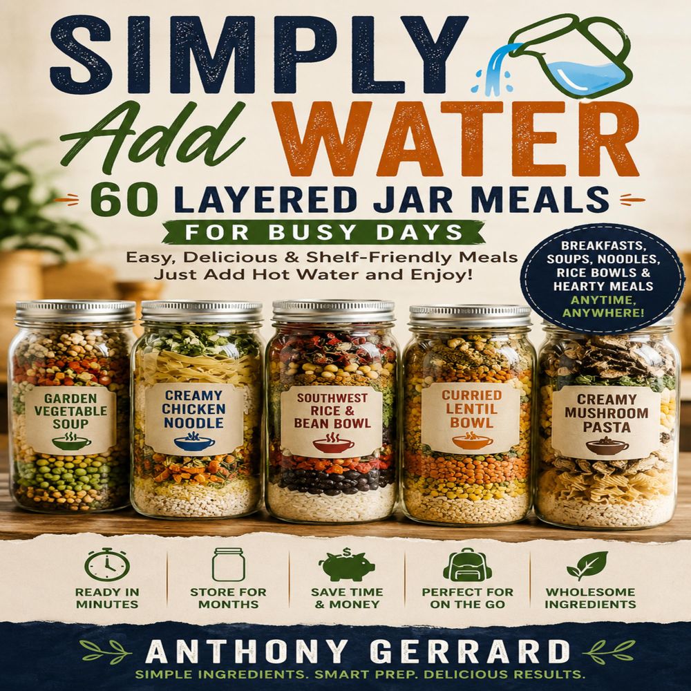 Simply Add Water: 60 Layered Jar Meals For Busy Days
