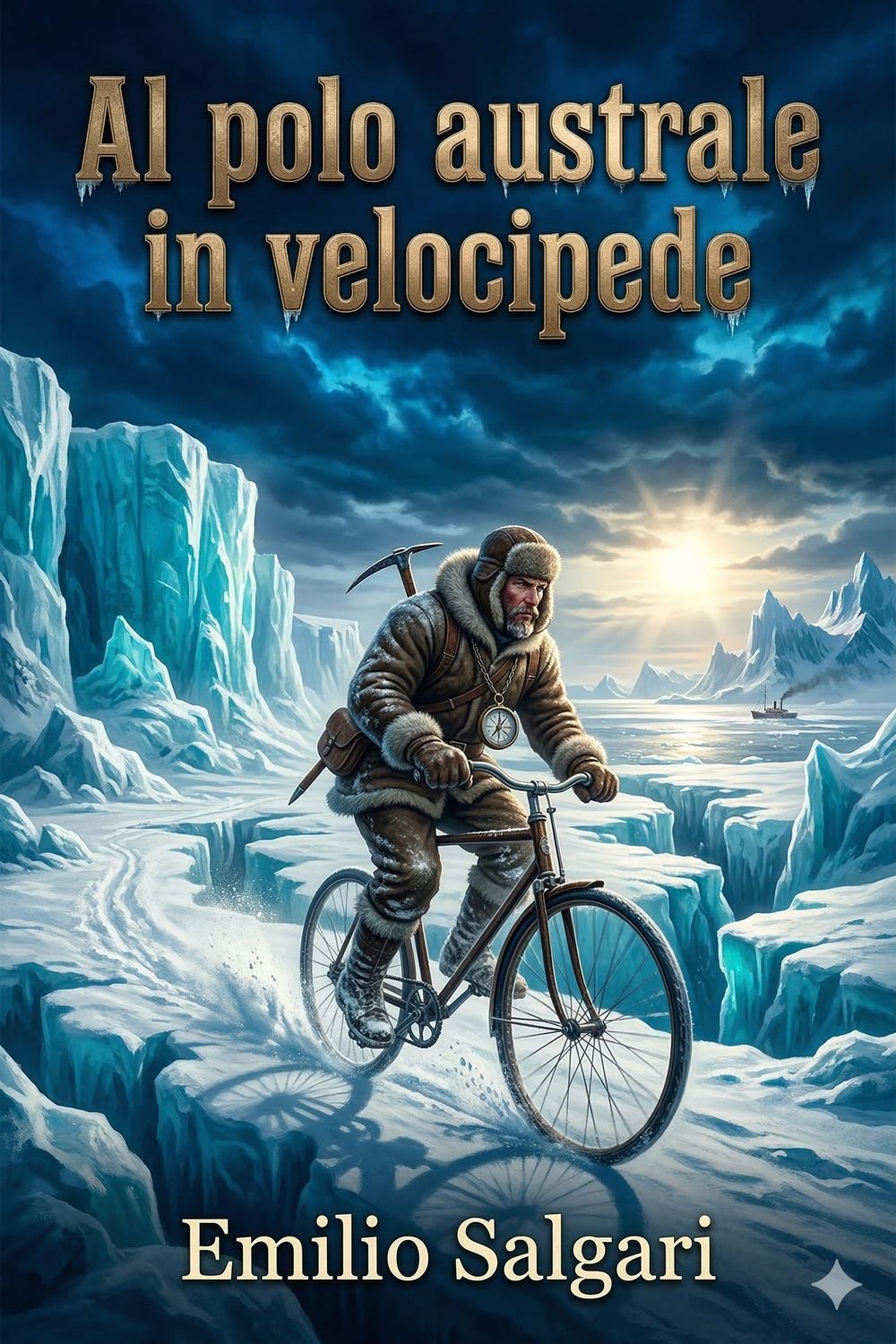 Al polo australe in velocipede