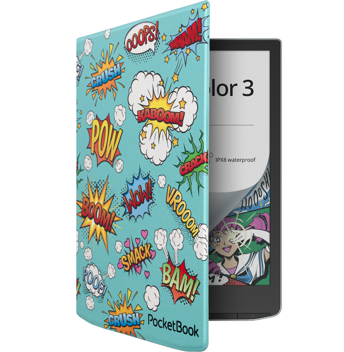 Funda 7,8" Flip Comic para e-readers de la serie InkPad