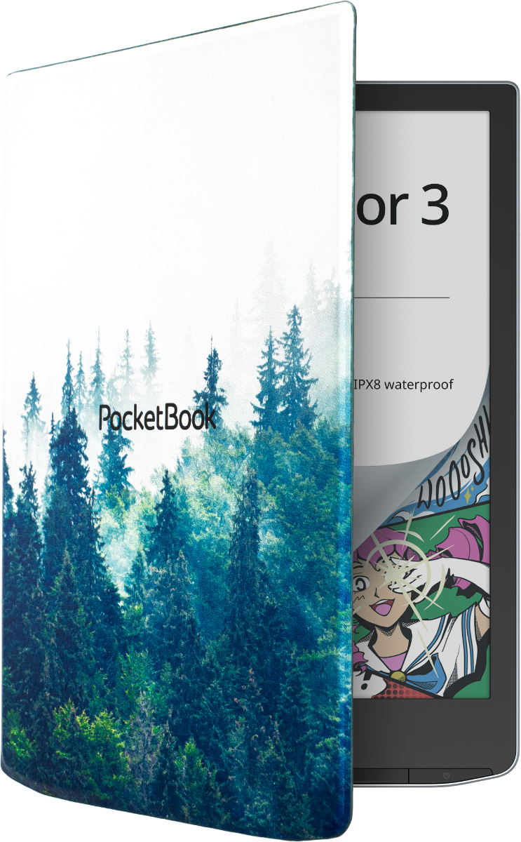 Funda 7,8" Flip Misty Forest para e-readers de la serie InkPad