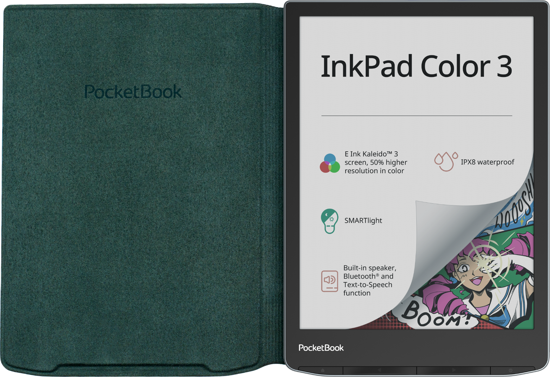 Funda 7,8" Flip Misty Forest para e-readers de la serie InkPad