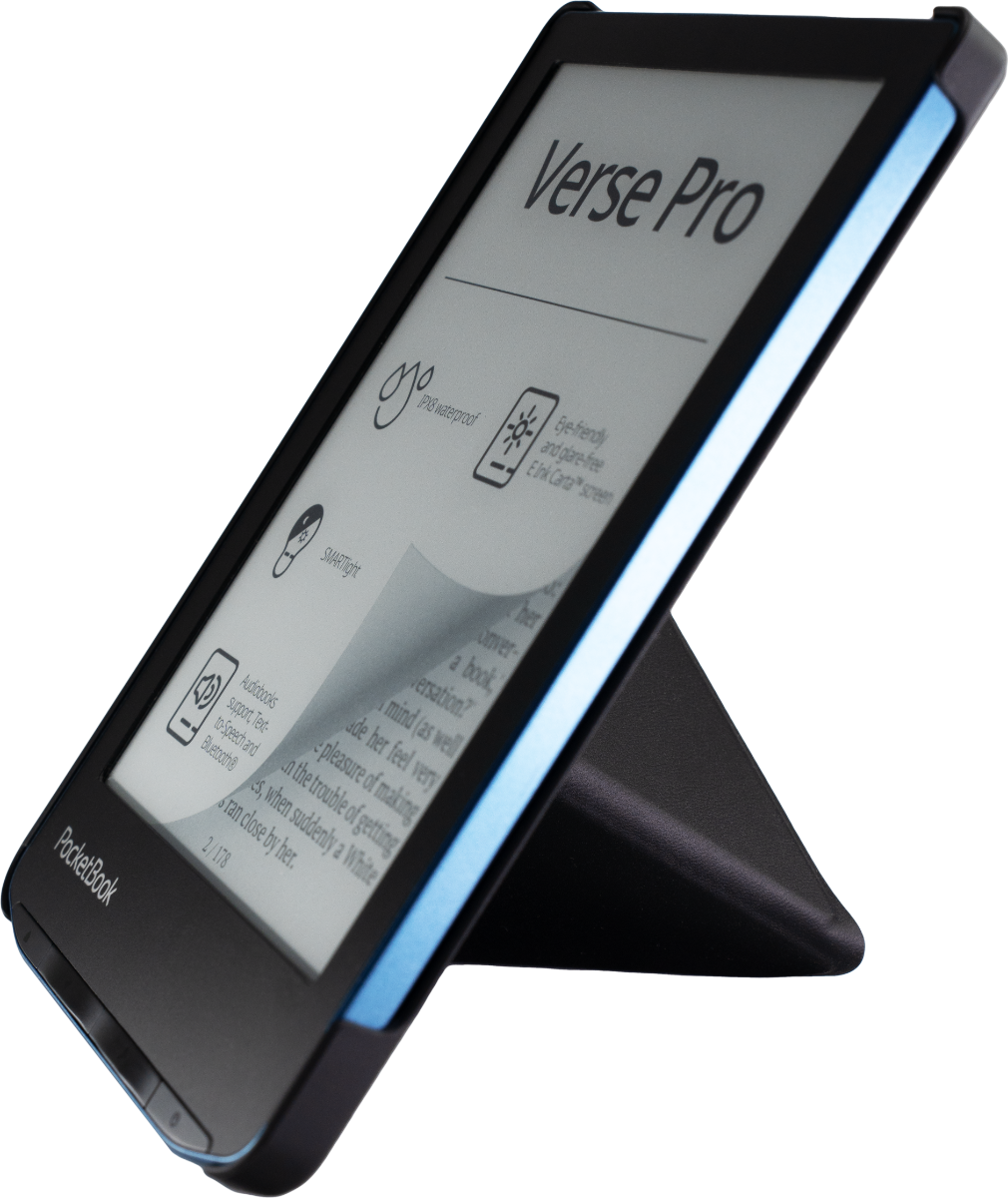 Funda 6" Origami negra para e-readers de la serie Verse