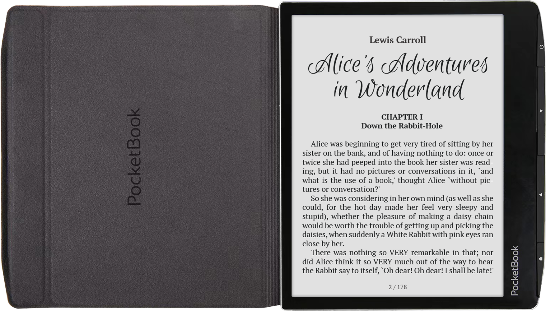 Funda 7" Flip beis para e-readers de la serie Era