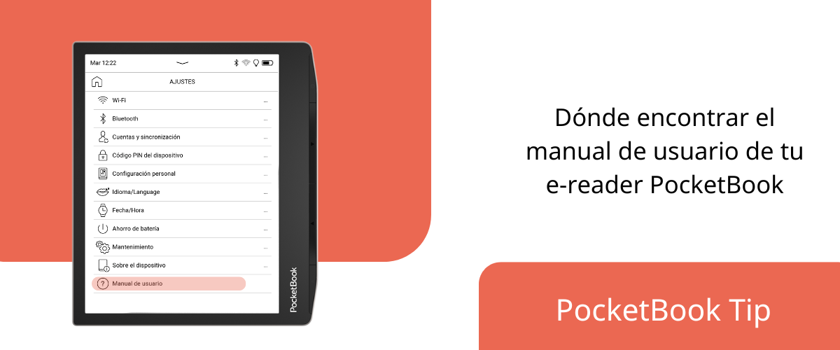 Dónde encontrar el manual de usuario de tu e-reader PocketBook