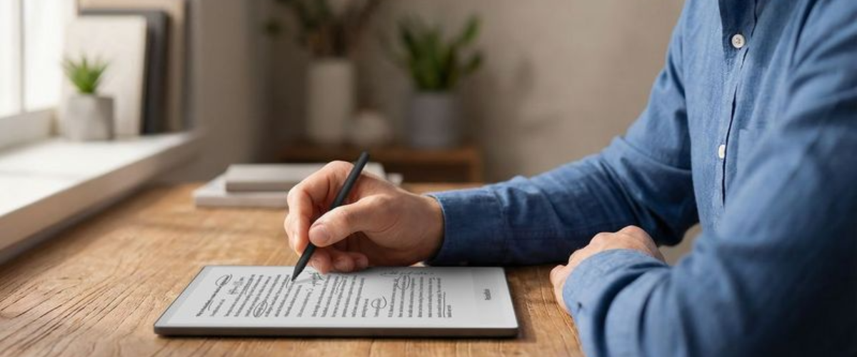 PocketBook InkPad One estrena reconocimiento de escritura con IA y nuevas funciones para tomar notas