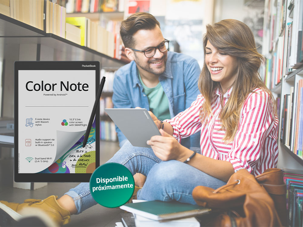 PocketBook presenta el Color Note: el nuevo e-reader & e-note de la casa